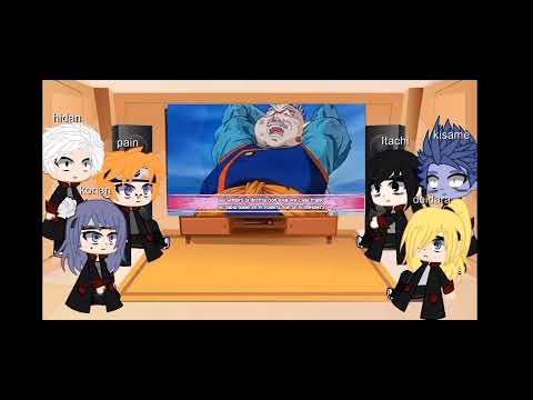 los Akatsukis reaccionan a el rap de majin buu