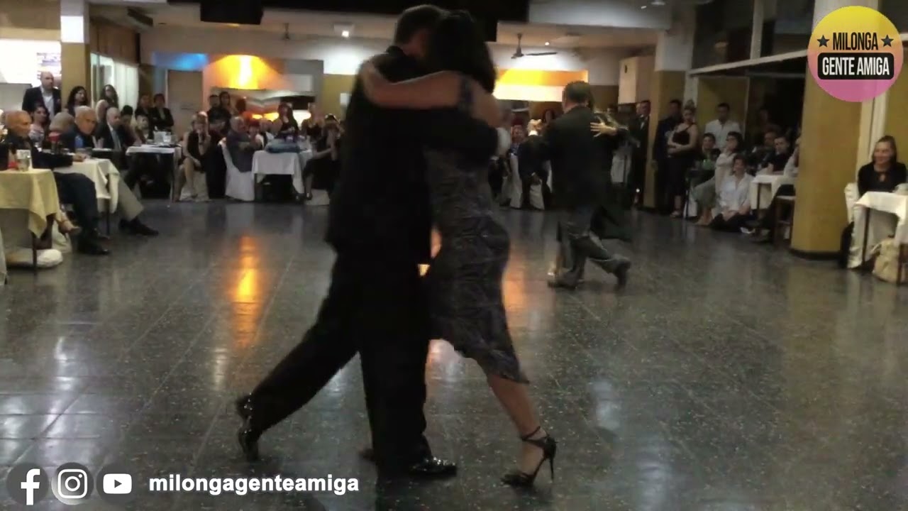 Edgardo Balatti y Laura Grandi + Hernan Alvarez Prieto y Daniela Barria  - Milonga Gente Amiga 2000