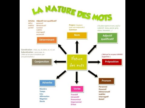 La nature et la fonction des mots.