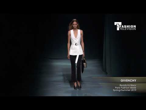 GIVENCHY ReadytoWear Paris Fashion Week Spring Summer 2019 18100