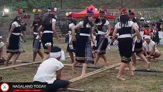 Bamboo dance performed by Kuki tribe of Nagaland.