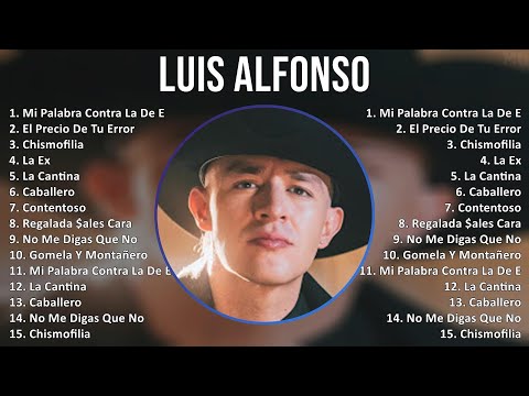 Luis Alfonso 2024 MIX Nuevas Canciones - Mi Palabra Contra La De Ellos, El Precio De Tu Error, C...