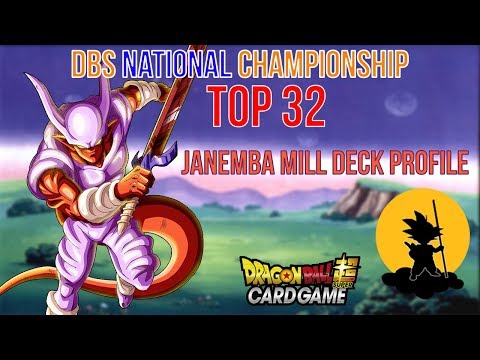 DBS Card Game National Championship Top 32 Janemba mill Deck Profile