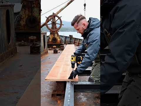 Boat Deck Renovation  DIY Wood & Metal Build