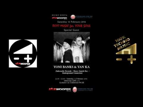 Subwoofer Beat Hospital #39 Guest: YONI BANKS & YAN KA [techno set mix 2016]