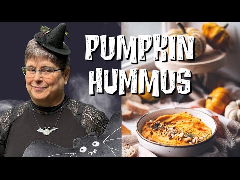 Easy Pumpkin Hummus - Your New Go To Autumnal Dip
