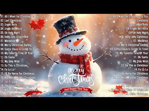 Top-Playlist mit Weihnachtsliedern 🎄 Frohe Weihnachten 2025 🎁 Bestes Weihnachtsmedley 2025