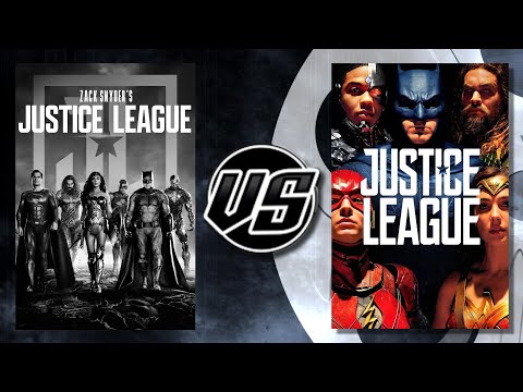 Zack Snyder's Justice League (2021) VS Justice League (2017)