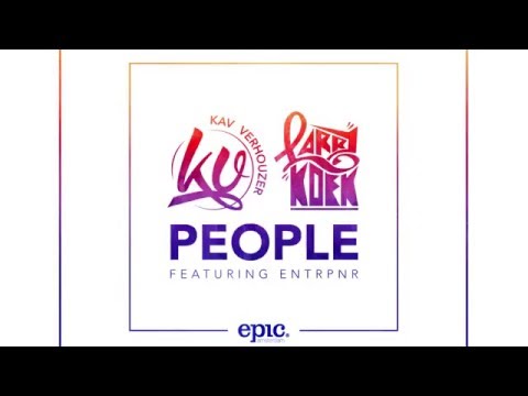 Kav Verhouzer & LarryKoek - People feat. Entrpnr (Cover Art)