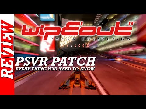 Wipeout Omega Collection Review | PSVR Preview