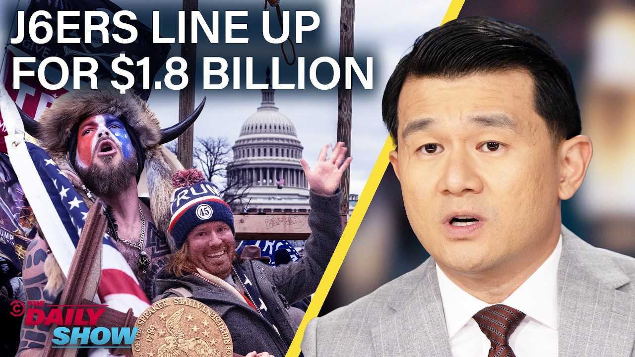 $1.8 Billion Slush Fund Has J6ers Playing Victim & Trump Creeps on Coast Guard Grad | The Daily Show