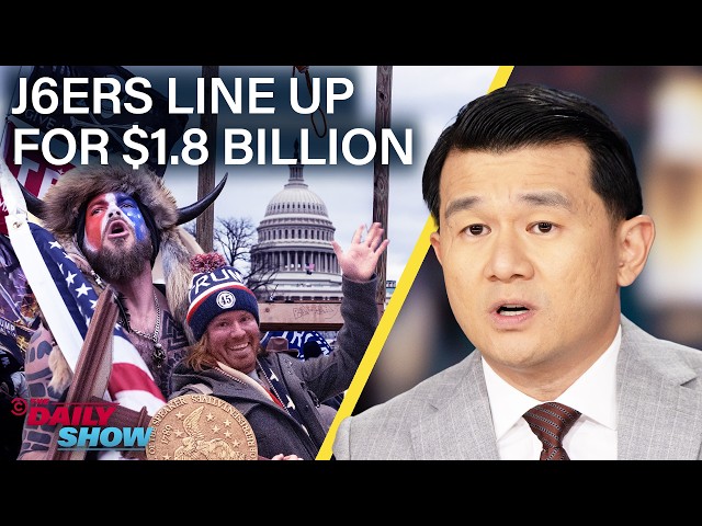 $1.8 Billion Slush Fund Has J6ers Playing Victim & Trump Creeps on Coast Guard Grad | The Daily Show SDDEFAULT Thumbnail
