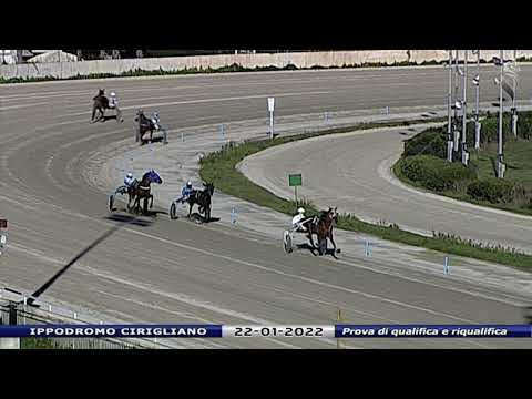 Aversa trotto 22 Gennaio 2022 - Prova di qualifica
