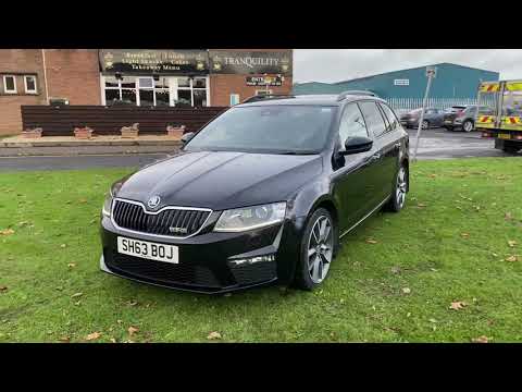 2013 Skoda Octavia vRS 2.0 TDI CR vRS 5dr for sale at Brenwood Motors, Kirkcaldy, Fife