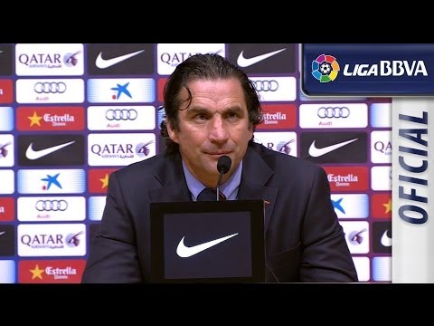 Rueda de Prensa de Pizzi tras el FC Barcelona (2-3) Valencia CF - HD