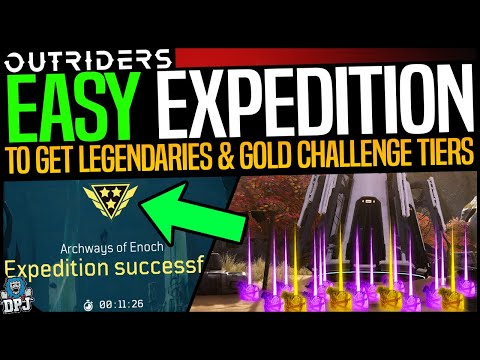 Outriders: FASTEST LEGENDARY FARM & GOLD CT15 EXPEDITION METHOD - Fast & Easy Legendaries & CT15