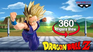 Dragon Ball Z Son Gohan SSJ2 Banpresto Figure 360° View