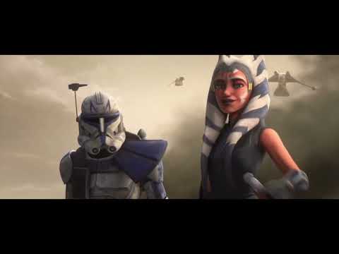 I put free bird over Ahsoka and the clones landing on Mandalore