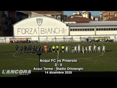Calcio Eccellenza, Acqui–Pinerolo 3-0: tre punti fondamentali
