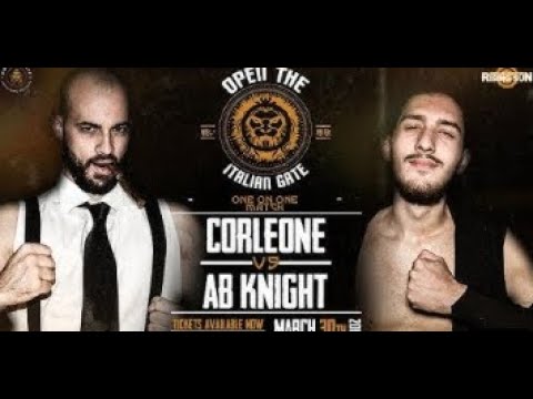 RSWP "Open The Italian Gate" Mar.2019 - AB Knight vs Alessandro Corleone