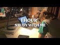 ÜNİVERSİTE SINAV HAFTASINDA BENİMLE BİRLİKTE ÇALIŞ I 1 saat çalışıyoruz I study with me * 1 hour *