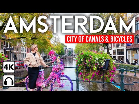 AMSTERDAM 🇳🇱 Full City Walk – 8 Hours of Exploration | 4K Walking Tour