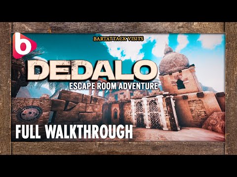 DEDALO escape room adventure | Full Walkthrough | Secrets in the ancient arctic ruins...
