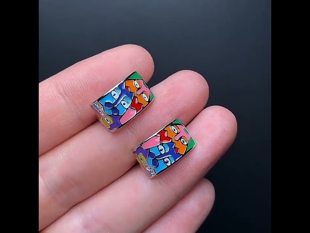 Vídeo relacionado con Adramata Pendientes de Plata 925 Hipoalergénicos Mariposa y Flor Corazón Pequeño Lindos para Niña y Mujer