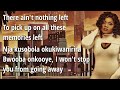 OMBABULA LANAH SOPHIE Official Lyrics Video
