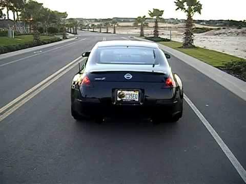 350z hks exhaust & aps test pipes