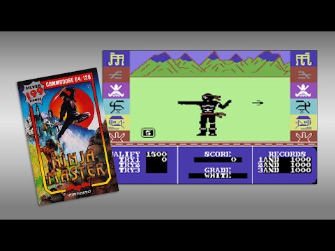 The Silverbird Selection Game Review - Ninja Master (Commodore 64)