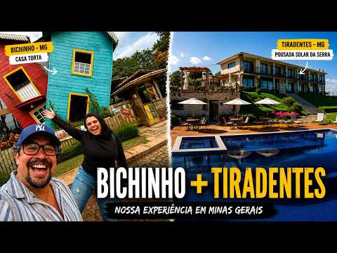 TIRADENTES TOUR NA POUSADA SOLAR DA SERRA + BICHINHO MG! (Casa Torta)