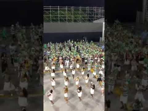 BATERIA CAMISA VERDE E BRANCO FURIOSA DA BARRA FUNDA ONDE TIVE O PRAZER DE ATUAR NO CARNAVAL 2020.