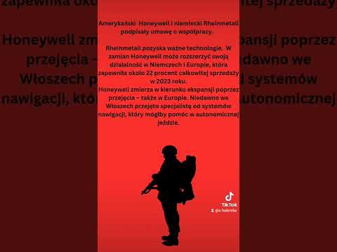 #Honeywell i #Rheinmetall podpisały umowę o współpracy