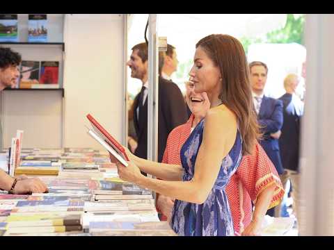 S.M. la Reina Inauguración la 85ª edición de la Feria del Libro de Madrid