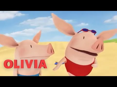 Olivia Goes To The Beach | Olivia The Pig | Full Episode