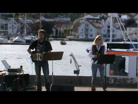 Six o`clock news  bluesman Kirsten Daugaard og Ole Morten Andersen
