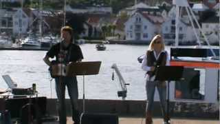 Six o`clock news  bluesman Kirsten Daugaard og Ole Morten Andersen