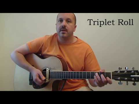 Advanced Fingerpicking Techniques in HD - Lesson 1 - The Triplet Roll Pattern