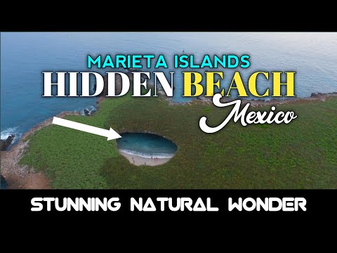Hidden Beach Mexico ! Exploring the Secret Beauty of Hidden Beach in Mexico ! Marietas Islands