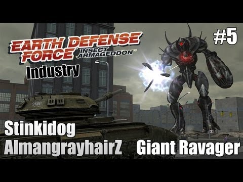 Insect Armageddon, Earth Defense Force: Industry Part Two | GIANT RAVAGER! (Cooperative)