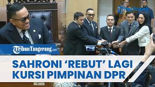 Sahroni Resmi Kembali Jadi Wakil Ketua Komisi III DPR, Ekspresinya Disorot: Pasang Senyum Lebar