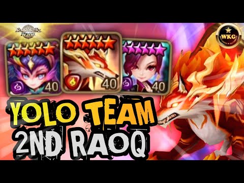 YOLO COMBO with RAOQ IN SPECIAL LEAGUE 20* RTA SUMMONERS WAR