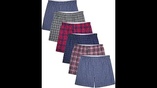 Fruit of the Loom Mens Tag Free Woven Boxer Shorts Relaxed Fit Moisture Wicking Assorted Color Multi