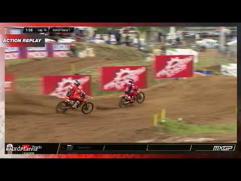 Herlings vs Prado | MXGP Race 1 | MXGP of Latvia 2023