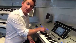Chris shows us the ‘Sync-Start’ facility on Yamaha Tyros