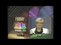 WEEK TV Station Ads Local Commercials Sign Off 1991