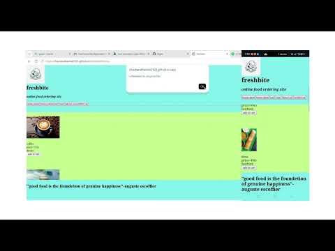 Task Demo - DAS001818 - FreshBite - Online Food Ordering