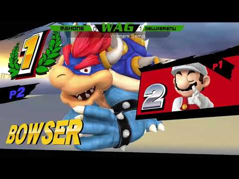 WAG 57 - Mbohne (mario) vs. Deluxemenu  (Bowser) WR4
