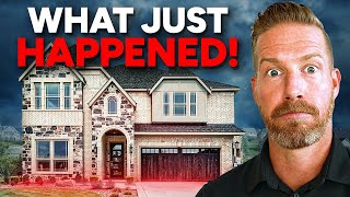 Something Abnormal Just Happened in Dallas Tx Housing Market